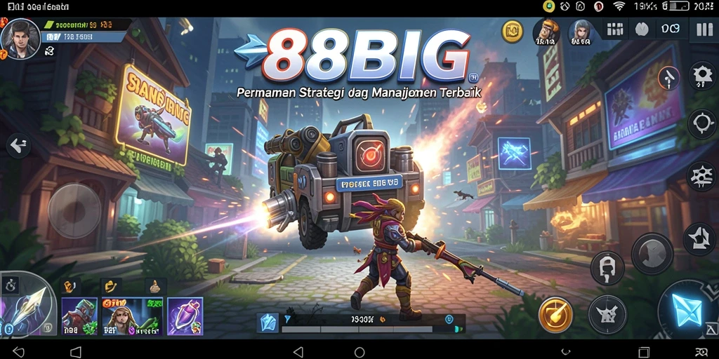 Tampilan gameplay SLG yang menegangkan di 88BIG.