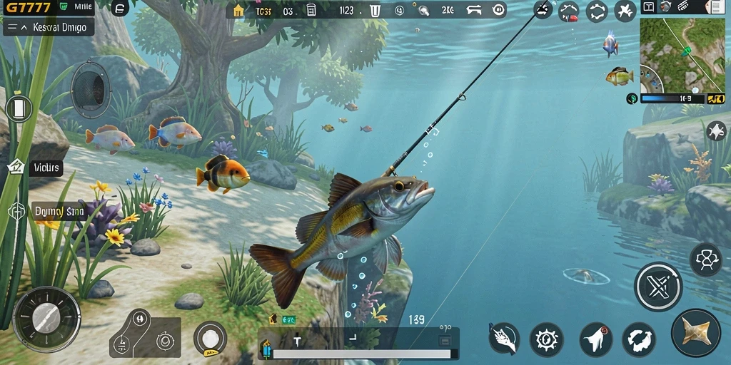 Gameplay GT777 yang menakjubkan dengan suasana memancing yang realistis.