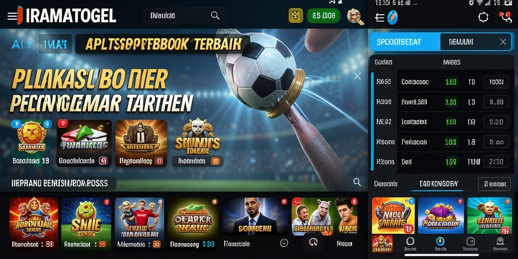 Tampilan gameplay Sportsbook yang menarik dan interaktif.
