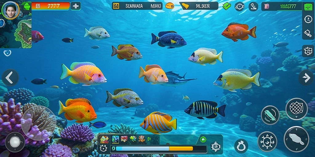 Tangkapan layar dari gameplay seru Tembak Ikan JELAS777.