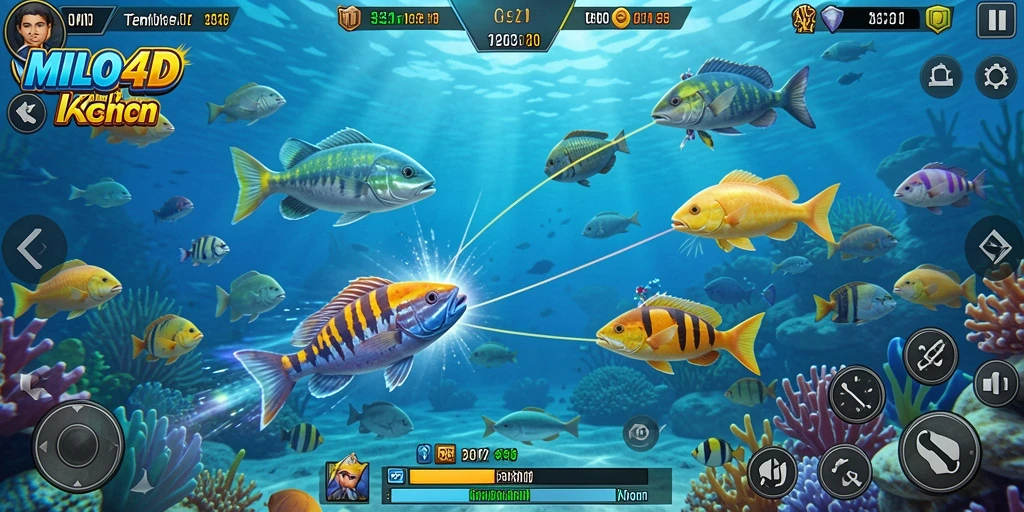 Screenshot gameplay Tembak Ikan yang seru dan menantang.