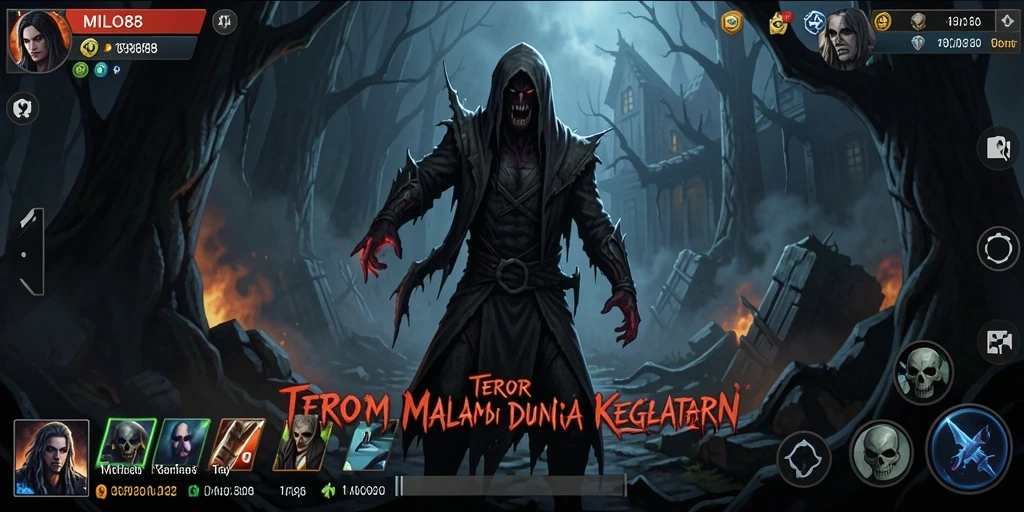 Gameplay seram di malam hari yang menantang di MILO88.
