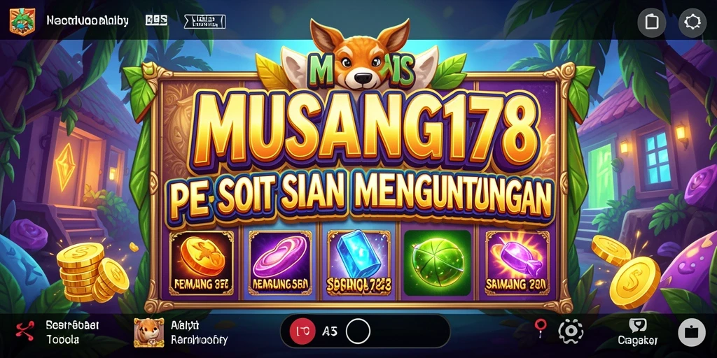 Tampilan utama gameplay MUSANG178 dengan grafis yang menarik.