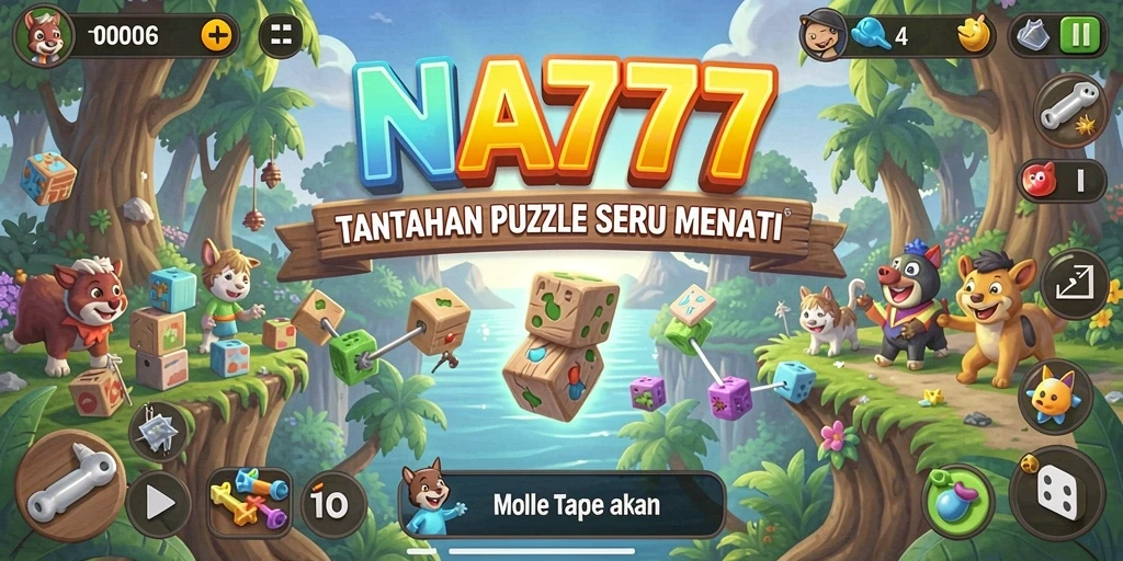 Tampilan gameplay NA777 yang menantang dan seru.