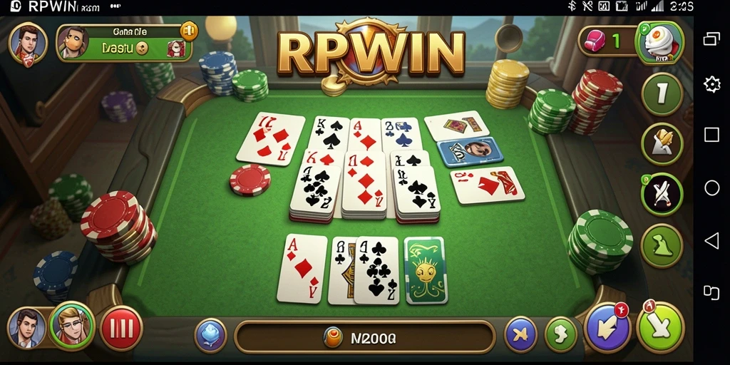 Screenshot gameplay Gaple yang menarik di RPWIN.