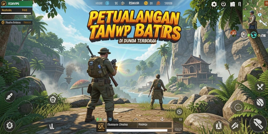 Tampilan gameplay RSNVIP6 yang memukau menampilkan dunia terbuka yang luas.