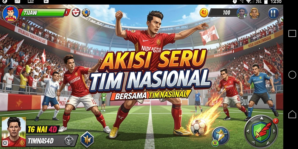Screenshot dari gameplay TIMNAS4D yang mendebarkan dan penuh aksi.