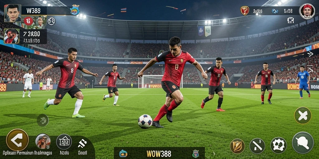 Screenshot WOW388 menunjukkan gameplay menarik yang mendebarkan.